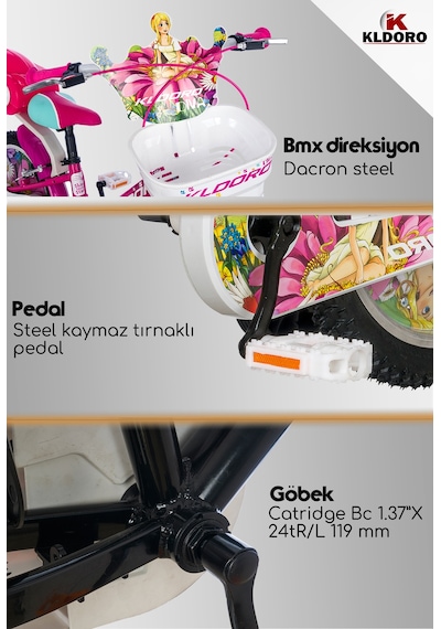 Kldoro Diva 16 J Kız Çocuk Bisikleti