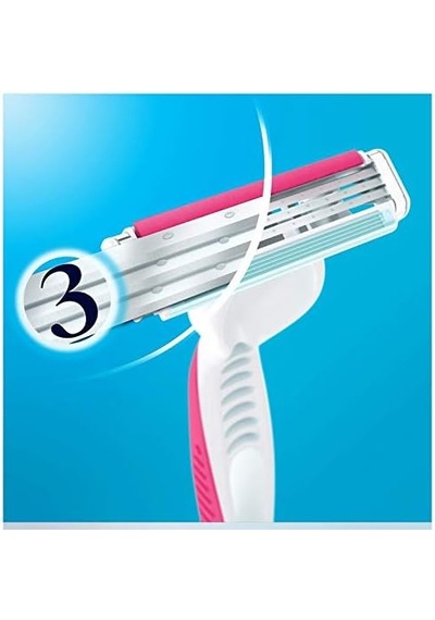 Venus 3 Simply Kullan At Kadın Traş Bıçağı 4+2 Li Renkli