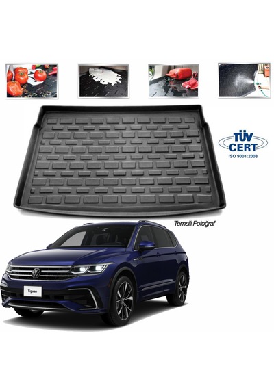 Volkswagen Tiguan Bagaj Havuzu Paspası 2024 Sonrası