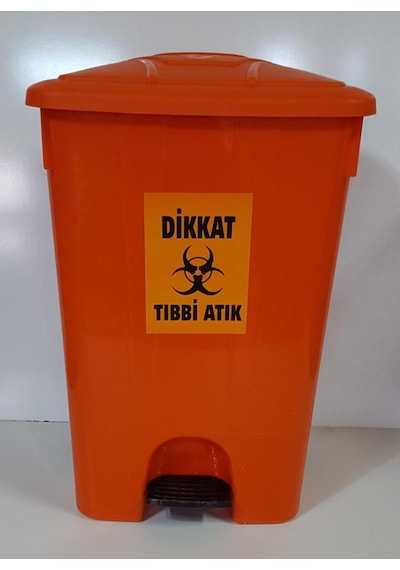 Atık Kovası 85 Lt Pedallı Tekerlekli