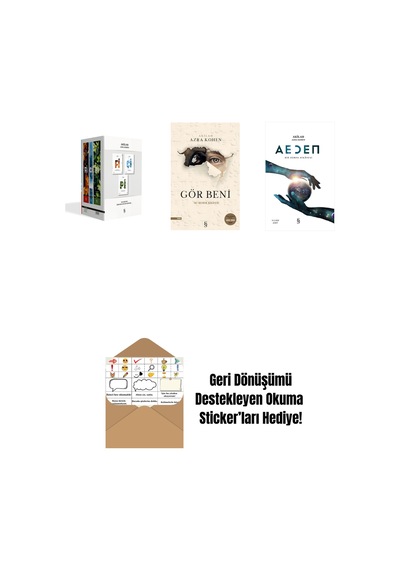 Azra Kohen Kutulu Set Fi-çi-pi + Gör Beni + Aeden + Okuma Sticker'ları