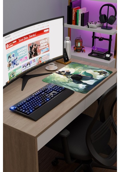 Tighnari Genshin Impact Anime Gacha V2 - 48x40 Xl Gaming Mouse Pad Fare Altlığı