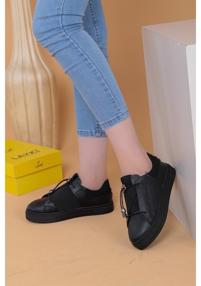 Alvaro Full Siyah Renkli Sneaker-siyah Full Siyah