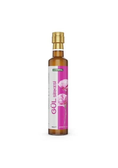 Aksu Vital Gül Sirkesi 500 Ml - Katkısız, Doğal Fermantasyon