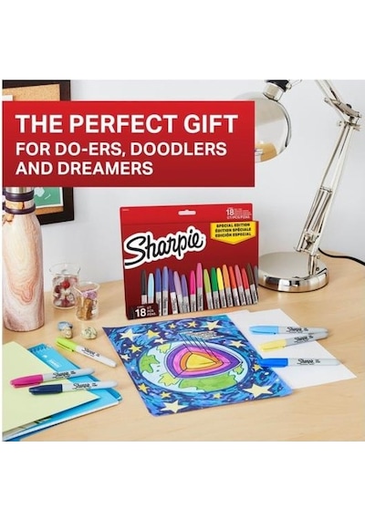 Sharpie Permanent Marker Set Limited Edition 18li