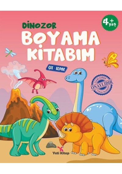 Dinozor Boyama Kitabı - Ybve-728421