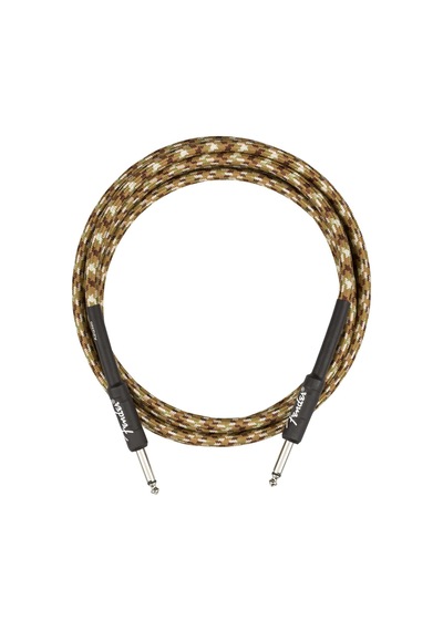 Fender Professıonal Serıes Instrument Cable - Desert Camo Instrumentenkabel - Gerade Klinke - 3 Meter