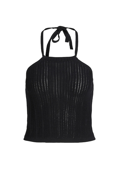 Jack & Jones Kadın Boyundan Baglamali Bluz - Zoella - 12275501 Black