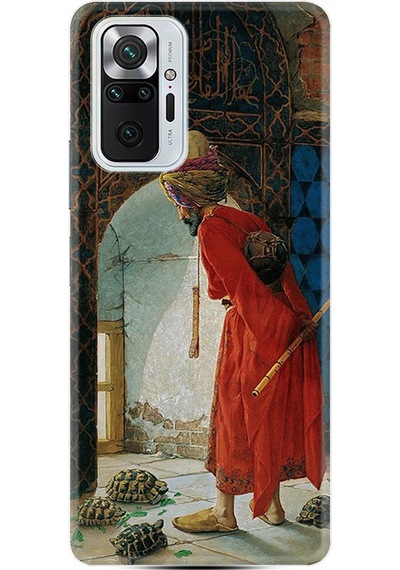 Xiaomi Redmi Note 10S Kılıf Desenli Moons 1355