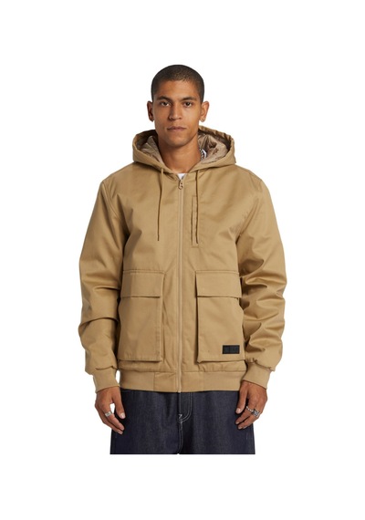 Dc Escalate Padded Workwear Jacket Erkek Günlük Mont Kahverengi Kahverengi