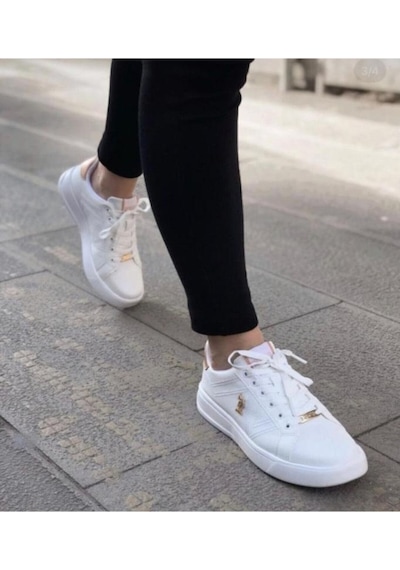 U.s. Polo Assn. Exxy 5fx 101946743 Kadın Sneaker Ayakkabı Beyaz 36-40 Beyaz