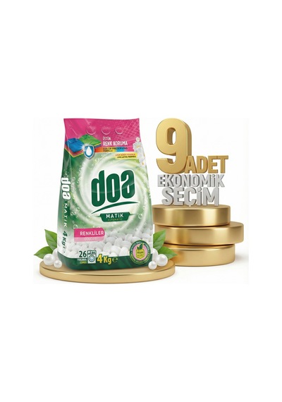 Doa Matik Deterjan Renkliler 9x4 Kg