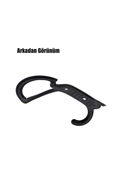 5 Adet Noktalı Siyah Metal Portmanto Vestiyer Duvar Askısı Dolap Elbise Askılığı Askılık Askı Diğer