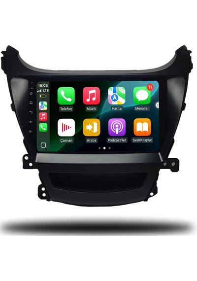 Caros Hyundai Elantra 2014 Uyumlu Android Multimedya 4gb Ram 32gb Hafıza 9"