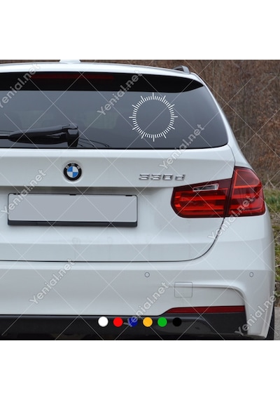 Saat Ve Zaman Çizgilerini Gösteren Çizelge Sticker (367516145)