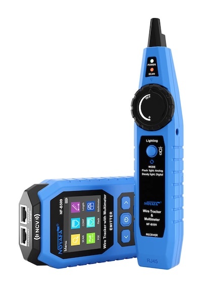 Noyafa Nf-b509 Dijital Multimetreli Kablo Test Ve İzleme Cihazı