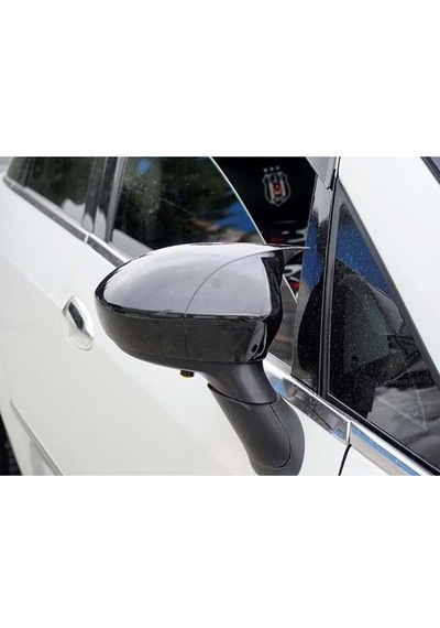 Ebal Otomotiv Fiat Punto Evo Batman Yarasa Ayna Kapağı Piano Black 2009 - 2012