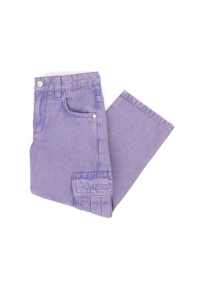U.s. Polo Assn. Kız Çocuk Menekşe Jean Pantolon 50291146-vr037 Mor