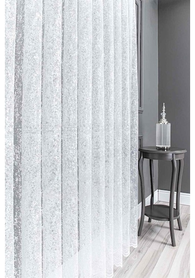 Evdepo Home Kullanıma Hazır Örme Tül Perde (540780190)