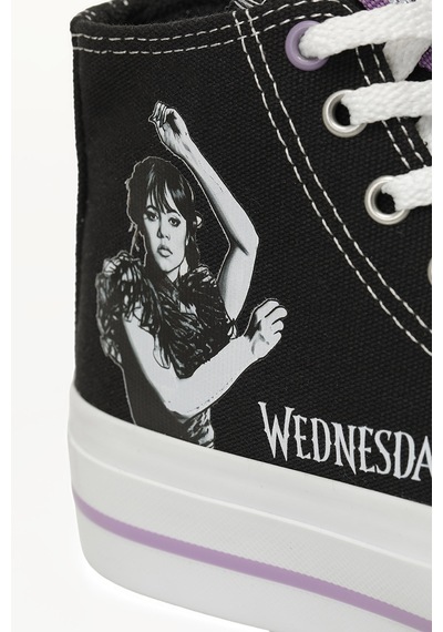 Wednesday Wende.f6fx Siyah Kız Çocuk High Sneaker 000000000102124215 Siyah