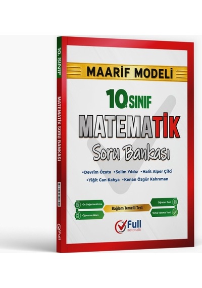 10. Sınıf Matematik Maarif Model Soru Bankası Full Matematik