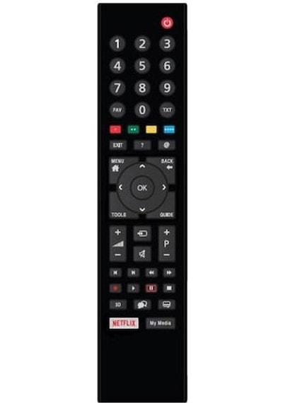Grundig Toronto 32 Cle 6645 Al İle Uyumlu Smart Led Tv Kumandası