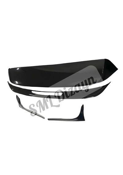 Volkswagen Golf 7-7.5 Bagaj Üstü Gti Spoiler Spoyler 4 Parça +12