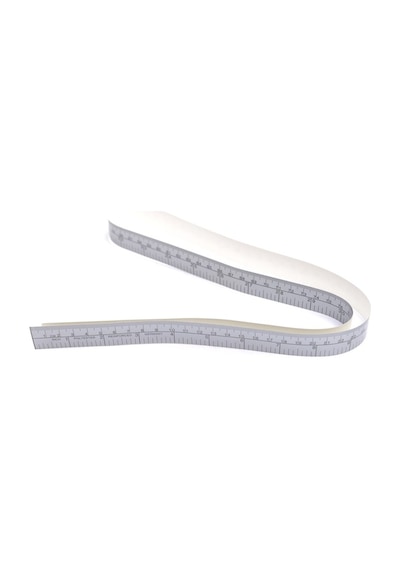 Makine Tabla Üstü Yapışkanlı Mezura 1 Metre