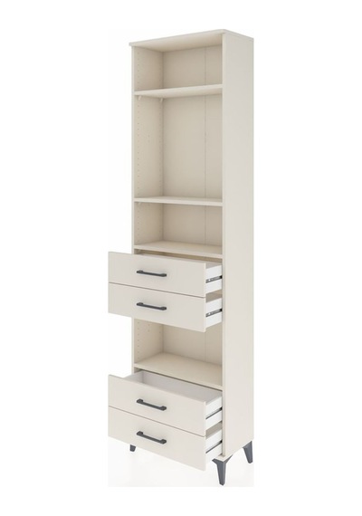 Arges Dolap 4 Raflı 4 Çekmeceli 60x30x221 Aytaşı-aytaşı Aytaşı