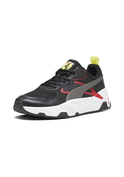 Puma Ferrari Trinity Erkek Siyah Sneaker Ayakkabı 30795003-Siyah