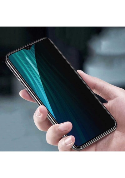 Galaxy M32 Davin 5D Privacy Cam Ekran Koruyucu Siyah