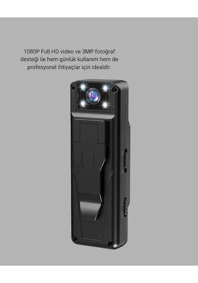 180 Döner Lensli Mini Kamera 1080p Full Hd Hareket Algılama 1200mah 37395449