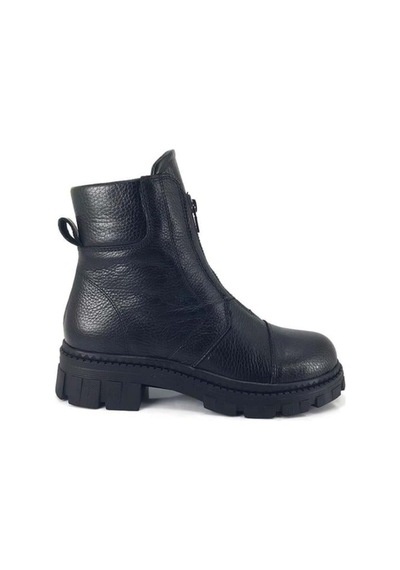 Albini 10041 Hakiki Deri Günlük Bot- Siyah - 587472474 Siyah