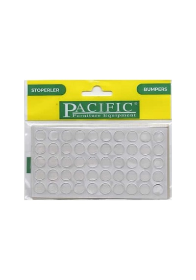 Cateksss Pacific Okyanus Silikon Bazlı Ses Stoperi 9 Mm Şeffaf Yapışkanlı - 24 Lü Paket