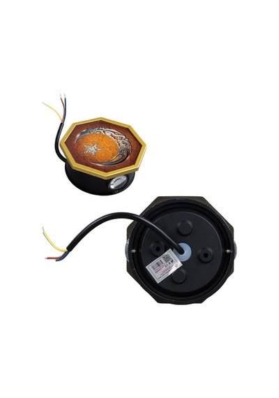 Powermaster Pm-24445 3000k Ayyıldız Hilal Dekoratif Led Duvar Aplik Sarı