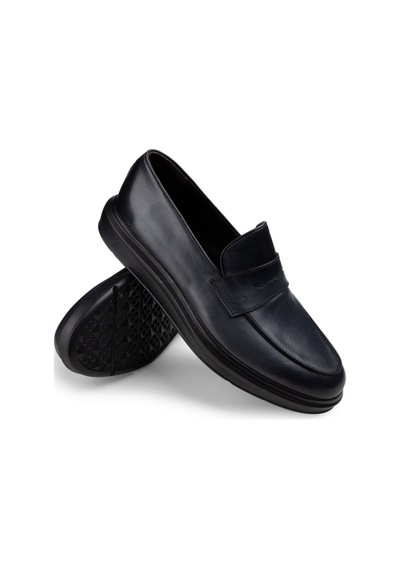 Deery Hakiki Deri Gri Comfort Erkek Loafer Gri (539806007) Gri