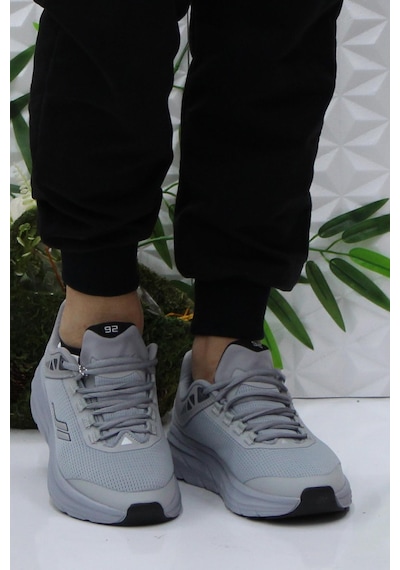 Lescon Glıtch Easystep Gri Rahat Erkek Spor Ayakkabı 001