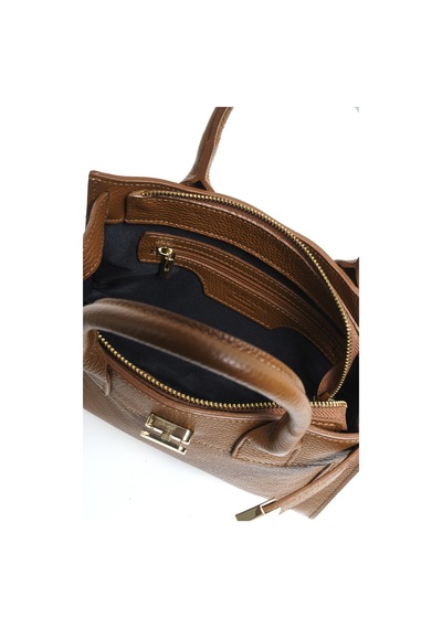 Çapraz Çanta Kadın Ira Piumelli Milano Bag D17 Tobacco Kahverengi