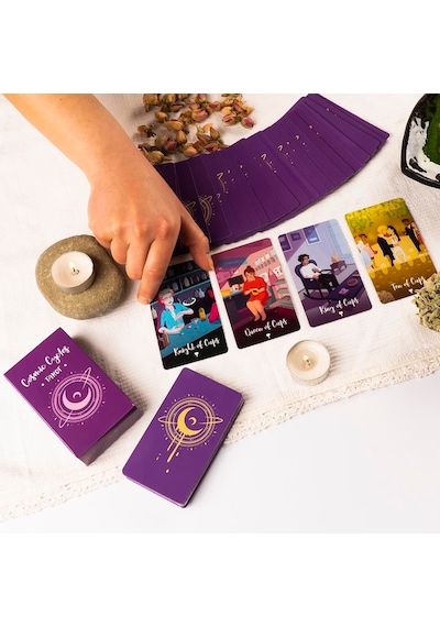 Cosmic Cycles Tarot Deck Tarot Kartı