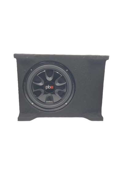 Powerbass Sehpa Slim Kabin Bass 30cm - Powerbass S-12t 300rms Slim Subwoofer 30cm - Profesyonel Sehp