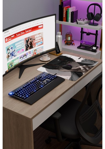 Omniscient Reader's Viewpoint Anime V5 - 48x40 Xl Gaming Kauçuk Kaymaz Taban Mouse Pad Fare Altlığı