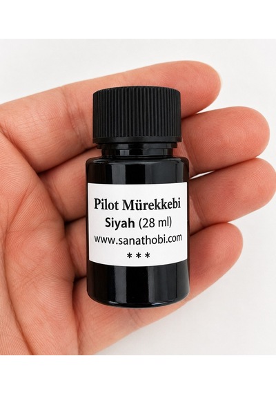 Pilot Parallel Pen Mürekkebi, Kaligrafi Pilot Mürekkebi, Koyu Siy Diğer