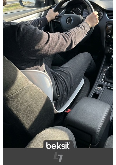 Ergonomik Bel Desteği Beyaz Beyaz Beyaz