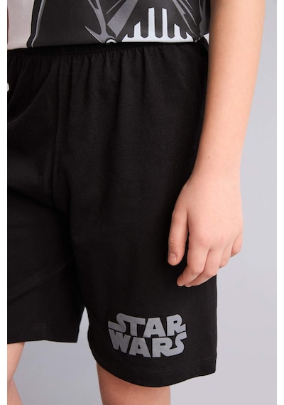 Defacto Star Wars Regular Fıt 2li Pijama Takımı Erkek Çocuk E0336a826smwt34 Beyaz-wt34
