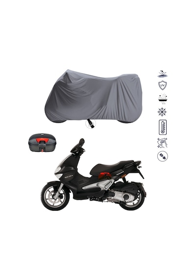 Gilera Runner 200ST ÇANTALI MOTOSİKLET BRANDA SU GEÇİRMEZ TOPCASE UYUMLU MOTOR BRANDA