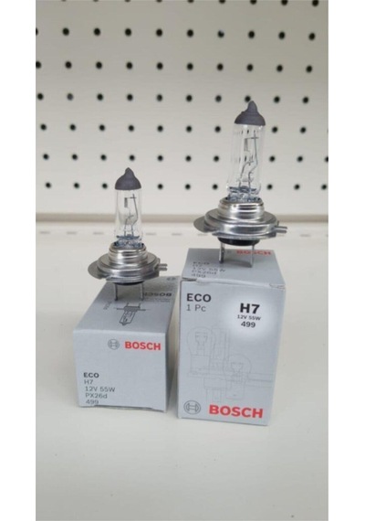 Bosch  H7 12V 55W Eco Ampul 2 Adet