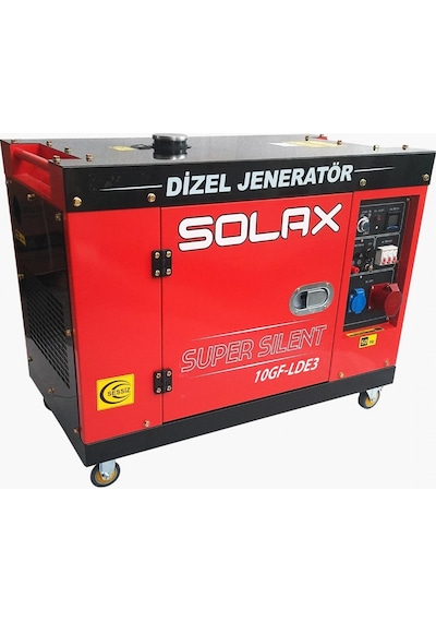 Solax 10Gf-Lde3 Marşlı Kabinli Trifaze Dizel Jenerator