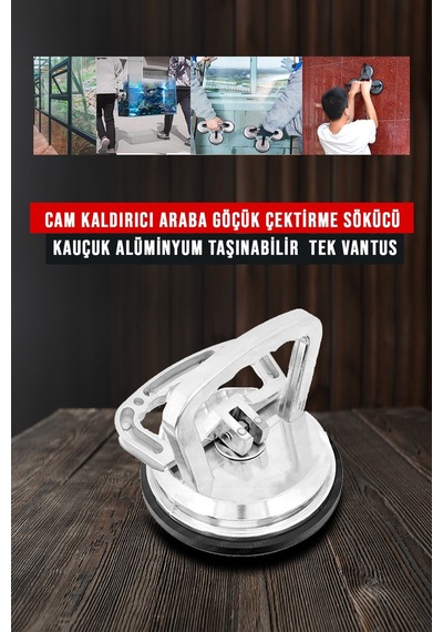Premium Yüksek Kalite Cam Fayans Kaldırma Metal Alüminyum 3-2-1 3lü Set Cam Fayans Taşıma Vantuz