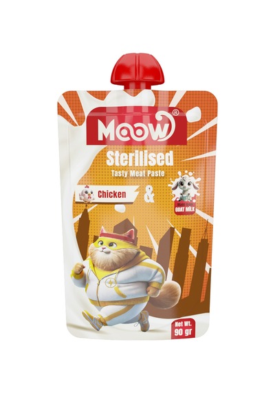 Taze Tavuklu&keçi Sütlü Sterilised Kedi Et Ezmesi 90gr 12