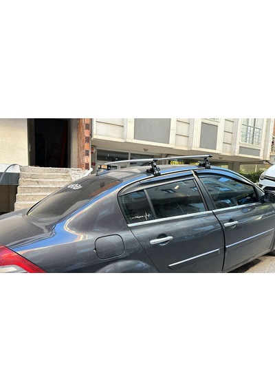 Renault Megane 2 Sedan 2003-2008 Oluksuz Tip Port Bagaj Tavan Çıtası Ara Atkı Kapıdan Sıkıştırmalı